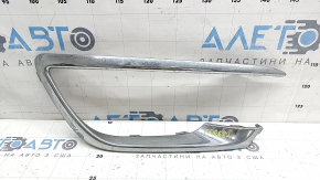 Right front bumper molding Lincoln MKZ 17-20 chrome, chips