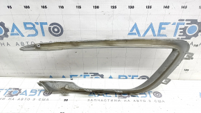 Right front bumper molding Lincoln MKZ 17-20 chrome, chips