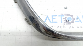 Right front bumper molding Lincoln MKZ 17-20 chrome, chips