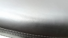 Rear seat cushion, 2nd row, Mazda CX-5 19-22, brown leather with perforation, heated, blown, dented, scratches