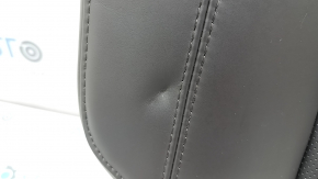 Backrest of the rear row 2nd row right Mazda CX-5 19-23 brown leather with perforation, heated, dented, scratches