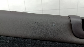 Backrest of the rear row 2nd row right Mazda CX-5 19-23 brown leather with perforation, heated, dented, scratches