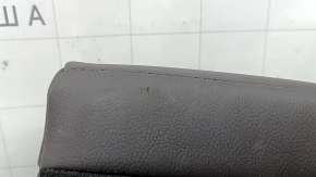 Backrest of the rear row 2nd row right Mazda CX-5 19-23 brown leather with perforation, heated, dented, scratches