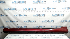 Left threshold Lincoln MKZ 13-20 red with seals, worn, cracks, scratches