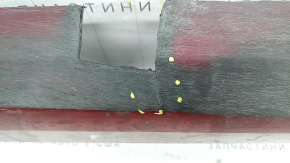 Left threshold Lincoln MKZ 13-20 red with seals, worn, cracks, scratches