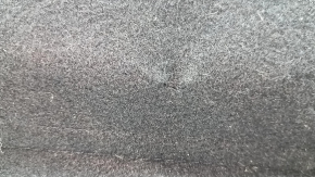Backrest of the rear row 2nd row left Mazda CX-5 19-23 brown leather with perforation, with a black belt, heated, dented, scratches, tears on the back