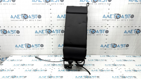 Rear seat armrest 2nd row Mazda CX-5 19-23 brown leather, with heating buttons, with USB, dented, without headrest
