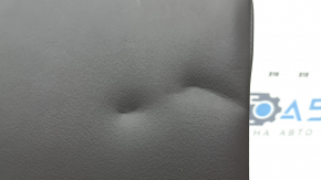 Rear seat armrest 2nd row Mazda CX-5 19-23 brown leather, with heating buttons, with USB, dented, without headrest