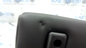 Rear seat armrest 2nd row Mazda CX-5 19-23 brown leather, with heating buttons, with USB, dented, without headrest