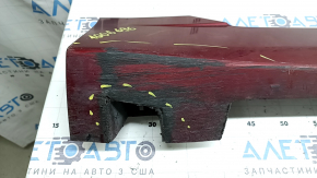 Right threshold Lincoln MKZ 13-20 red RR, worn, cracks, scratches