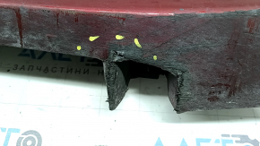 Right threshold Lincoln MKZ 13-20 red RR, worn, cracks, scratches
