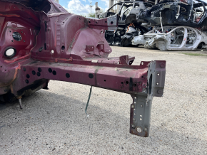 Front left quarter panel of Subaru Forester 19-24 SK on the body, red, corrosion