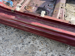 Front left quarter panel of Subaru Forester 19-24 SK on the body, red, corrosion