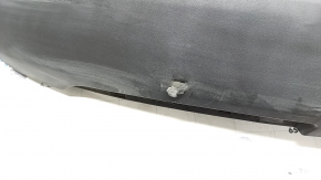 Rear bumper bare Lincoln MKZ 17-20 lower part, structure, scratches, broken