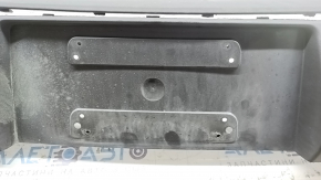 Rear bumper bare Lincoln MKZ 17-20 lower part, structure, scratches, broken