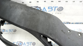 Rear bumper bare Lincoln MKZ 17-20 lower part, structure, scratches, broken