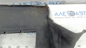 Left arch trim for Lincoln MKZ 13-20 hybrid, black, without hatch, creased, torn, needs dry cleaning