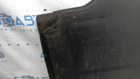 Lincoln MKZ 13-20 hybrid trunk floor, black, dry clean, delaminated
