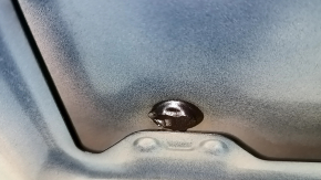 Naked hood Mazda CX-5 17-25 steel, blue 45B, in film, dents, bump, reinforcement came off
