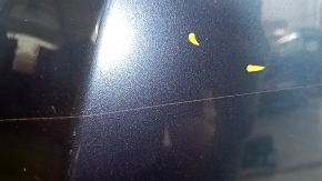 Naked hood Mazda CX-5 17-25 steel, blue 45B, in film, dents, bump, reinforcement came off