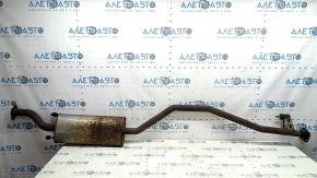 The exhaust pipe, middle part of the Nissan Murano z52 15-24, is rusty