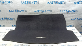 Fabric trunk mat for Toyota Rav4 19-24 black, without subwoofer