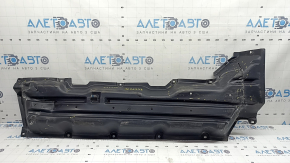 Right underbody protection for Nissan Murano z52 15-24 is dented and torn