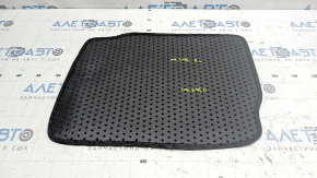 Fabric floor mat, rear left, Lincoln MKZ 17-20, black, dry cleanable