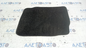 Fabric floor mat, rear right, Lincoln MKZ 17-20, black