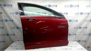 Door assembly front right Lincoln MKZ 13-20 keyless, red RR, bumpers, cracked side trims