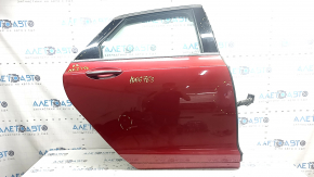 Door assembly rear right Lincoln MKZ 13-20 keyless, red RR, butt, dent, cracked side trims