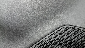 Door trim card rear left Mazda CX-5 17-23 black, armrest leather brown, trim with chrome molding under the tree, BOSE, dented, scratches