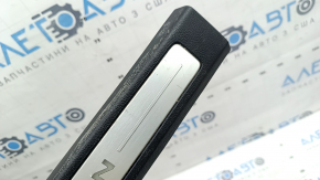 Front right door sill plate Lincoln MKZ 17-20 chrome with backlight, black, scratches, dry cleanable