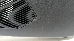 Door trim card rear right Mazda CX-5 17-23 black, armrest leather brown, trim with chrome molding under the tree, BOSE, scratches, dents