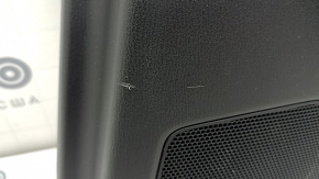 Door trim card rear right Mazda CX-5 17-23 black, armrest leather brown, trim with chrome molding under the tree, BOSE, scratches, dents