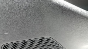 Door trim card rear right Mazda CX-5 17-23 black, armrest leather brown, trim with chrome molding under the tree, BOSE, scratches, dents