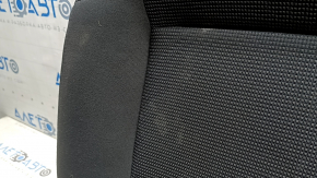 Rear seat cushion for Toyota Rav4 19-25, fabric, black, hybrid, dry-cleanable