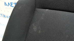 Rear seat cushion for Toyota Rav4 19-25, fabric, black, hybrid, dry-cleanable