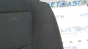 Rear seat cushion for Toyota Rav4 19-25, fabric, black, hybrid, dry-cleanable