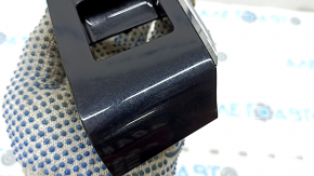Front left window lift control trim Mazda CX-5 17-25, gloss black, with chrome molding, scratches