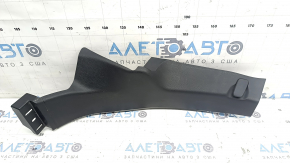 Lower left rear pillar trim Lincoln MKZ 17-20 black, worn