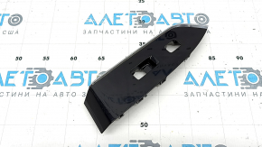Front right window lift control trim Mazda CX-5 17-25, gloss black, with chrome molding, scratches