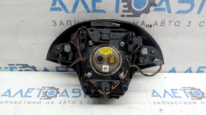 Airbag in the steering wheel, driver's side, Lincoln MKZ 17-20, black, scratches