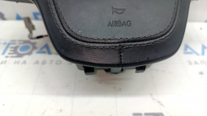 Airbag in the steering wheel, driver's side, Lincoln MKZ 17-20, black, scratches