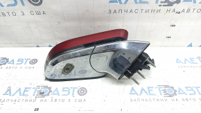Right side mirror assembly Lincoln MKZ 17-20 11 pins, turn signal, heated, projection, chrome, red with chrome