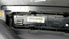 Front dashboard with AIRBAG Ford Fusion mk5 17-20 black with start-stop, speaker, with projection, swollen coating
