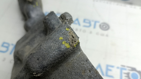 The upper front bumper absorber for Toyota Rav4 19-24 has tears and cracks