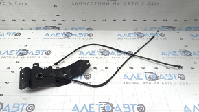 The bracket for the hood release handle of the Audi A6 C8 19-20 with cables, the cable mount is broken