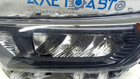 Front left headlight Toyota Rav4 19-25 reflector, black, USA built scratches