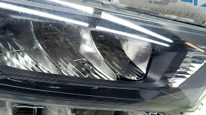 Front right headlight Toyota Rav4 19-24 reflector, black, USA built scratches
